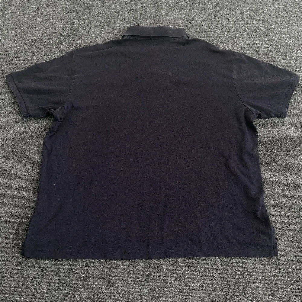 Polo Ralph Lauren Polo Shirt Mens 2XB Navy‎ Blue Short Sleeve Pony Preppy READ